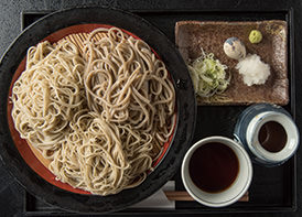 手打そば生粉亭の三色せいろ