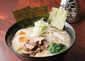 秋田料理酒呑童子の比内鷄ラーメン